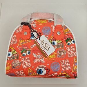 Von Dutch Orange Jax Bowling Bag